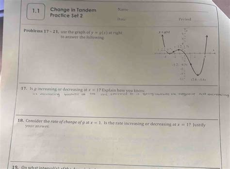 1.1 Change In Tandem Practice Set 2