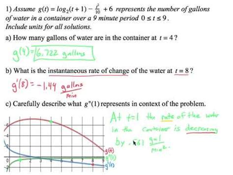 4.3 Rates Of Change Other Than Motion