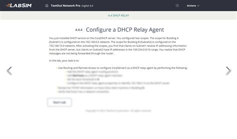 4.4.4 Configure A Dhcp Relay Agent