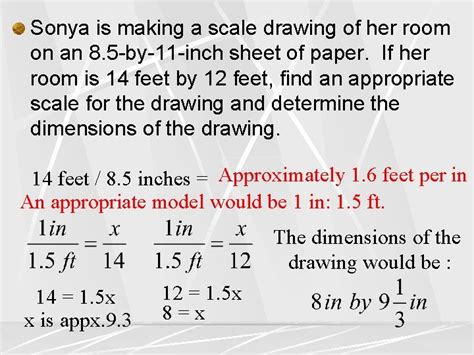 7 7 Scale Drawings And Models Answer Key