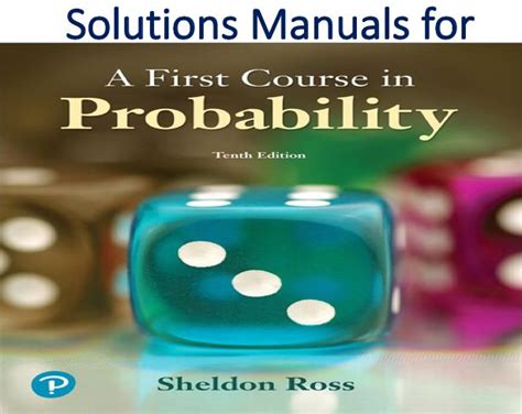 A First Course In Probability 10th Edition Answers