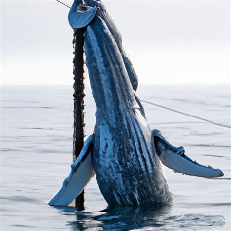 A Gray Whale Performs A Pole Dance