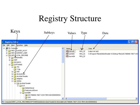 A Registry Is Which Of The Following