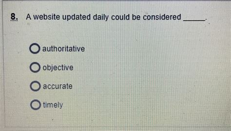 A Website Updated Daily Could Be Considered