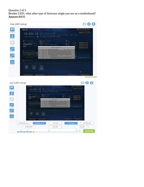 Advanced Hardware Lab 2-3 Use Uefi Setup