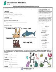 Amoeba Sisters Autotrophs And Heterotrophs Answer Key