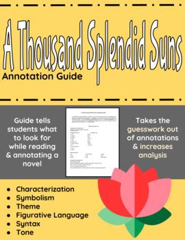 Annotations For A Thousand Splendid Suns