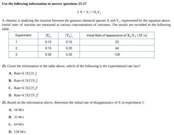 Ap Chemistry Unit 5 Progress Check Mcq Answers