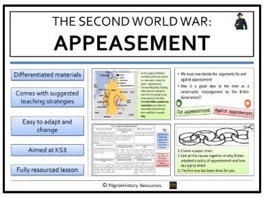 Appeasement Before World War 2 Answers