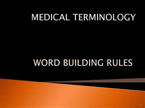 Assignment 5.1 Medical Terms And Word Building