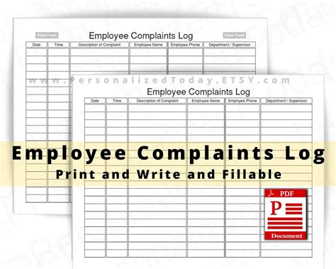 Based On What You See In The Employee Complaint Log