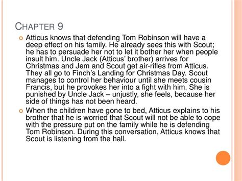 Chapter 11 Summary To Kill A Mockingbird