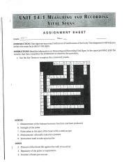 Chapter 16:1 Measuring And Recording Vital Signs