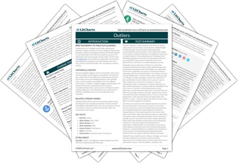 Chapter By Chapter Summary Of Outliers