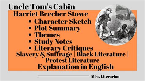 Chapter By Chapter Summary Of Uncle Tom's Cabin