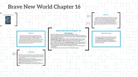 Chapter Summaries Of Brave New World