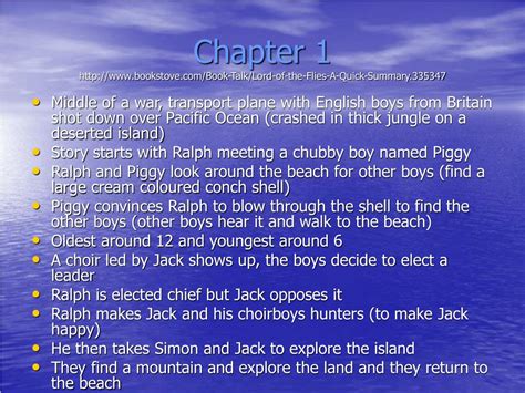 Chapter Summaries Of Lord Of The Flies