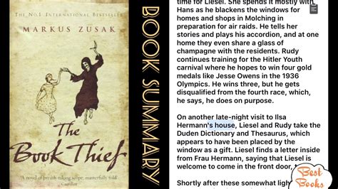 Chapter Summaries Of The Book Thief