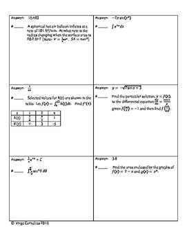 Circuit Training - Ultimate Calculus Review Answer Key Pdf