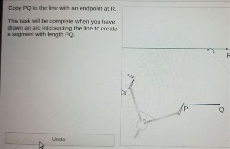 Copy Pq To The Line With An Endpoint At R