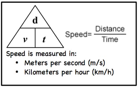 Describing Motion Verbally With Speed And Velocity