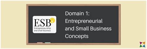 Domain 1 Entrepreneurial And Small Business Concepts Post Assessment