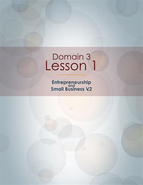 Domain 3 Lesson 1 Fill In The Blanks