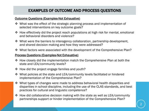 Examples Of Questions That Focus On Process Include