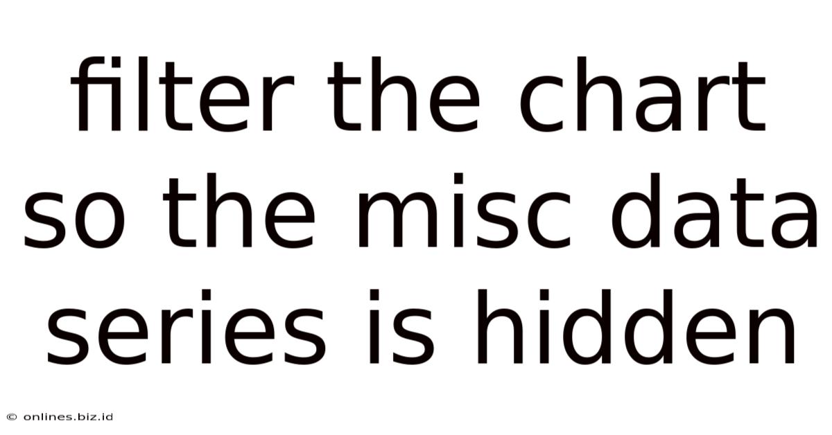 Filter The Chart So The Misc Data Series Is Hidden