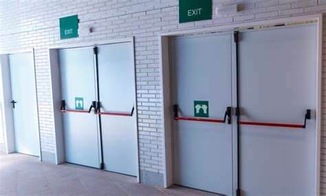 Fire Doors Also Called Smoke Barrier Doors Should