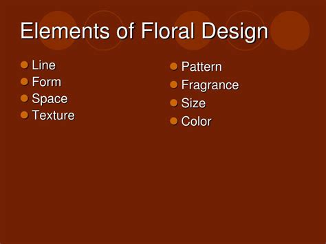 Floral Design Basics Principles And Elements