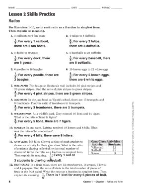 Fluency And Skills Practice Answer Key