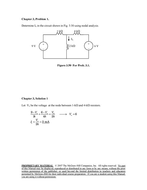 Fundamentals Of Electric Circuits 7th Edition Solutions Pdf