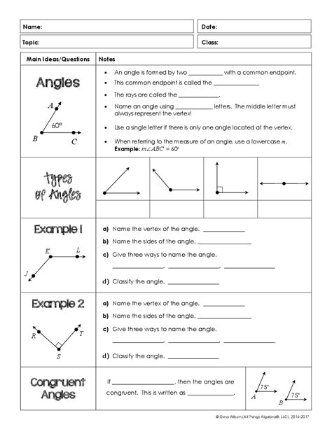 Gina Wilson All Things Algebra Answer Key 2014-2019