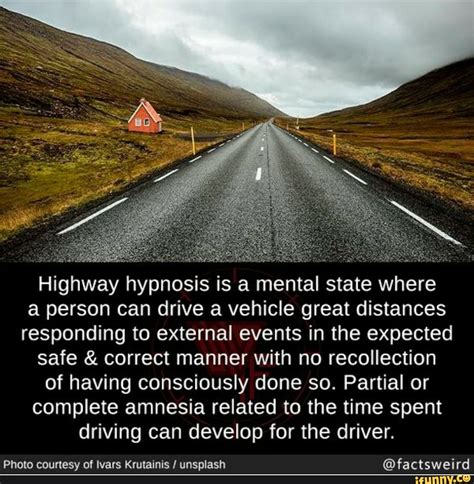 Highway Hypnosis Is Related To ____________.