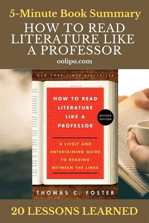 How To Read Like A Professor Summary