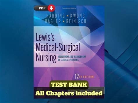 Lewis Medical-surgical Nursing 12th Edition Test Bank