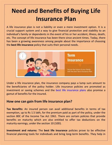 Life Insurance Plans Chapter 9 Lesson 5