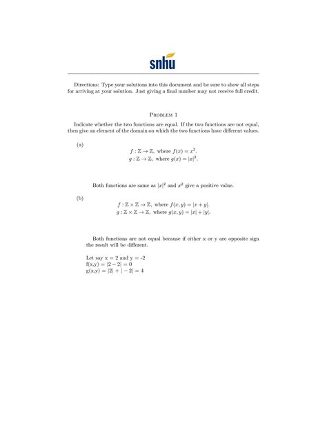 Mat 230 Module Three Problem Set