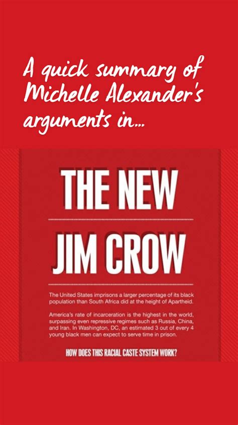 Michelle Alexander The New Jim Crow Chapter Summary