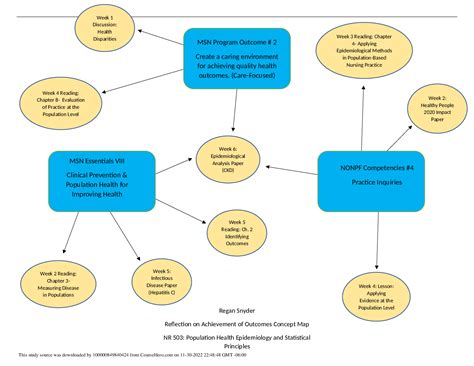 Nr 503 Week 7 Concept Map