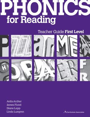 Phonics For Reading Level 1 Pdf