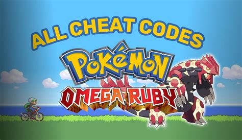 Pokemon Omega Ruby Cheat Codes Action Replay