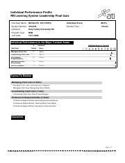 Rn Learning System Leadership Final Quiz