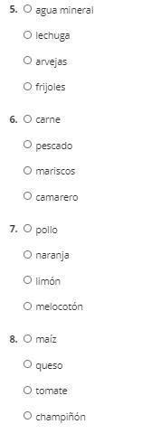 Selecciona La Palabra Que No Está Relacionada Con Cada Grupo.