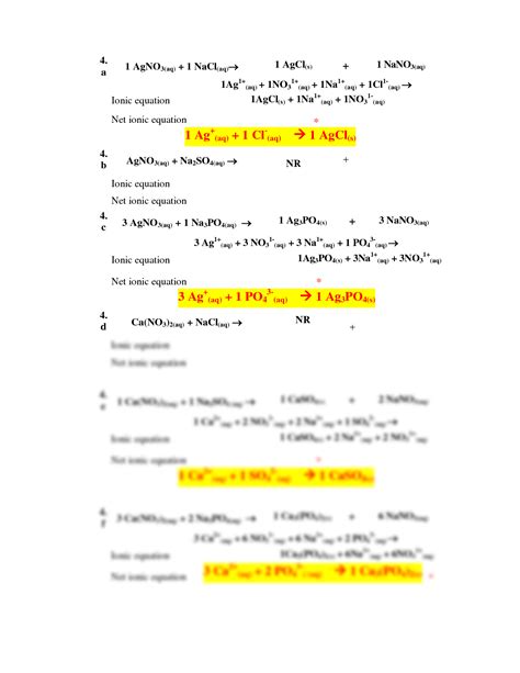 Soluble And Insoluble Salts Lab 15 Answers