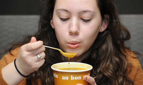 Stacy Is Feeling Cold. She ____________ Eat Some Hot Soup.