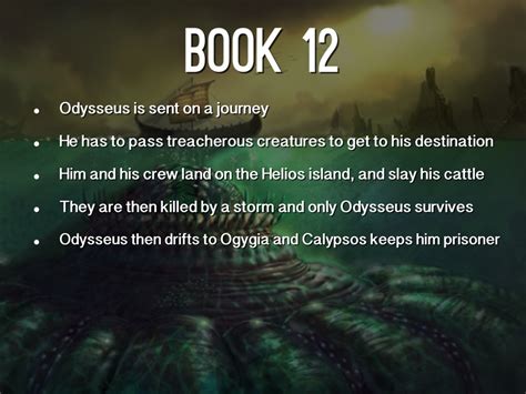 Summary Of Book 12 Of The Odyssey