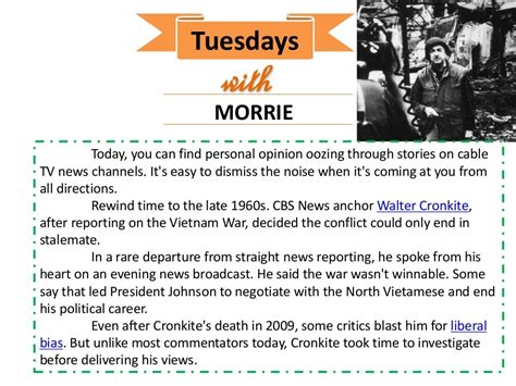 Summary Of Tuesdays With Morrie Chapter By Chapter