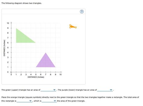 The Green Upper Triangle Has An Area Of